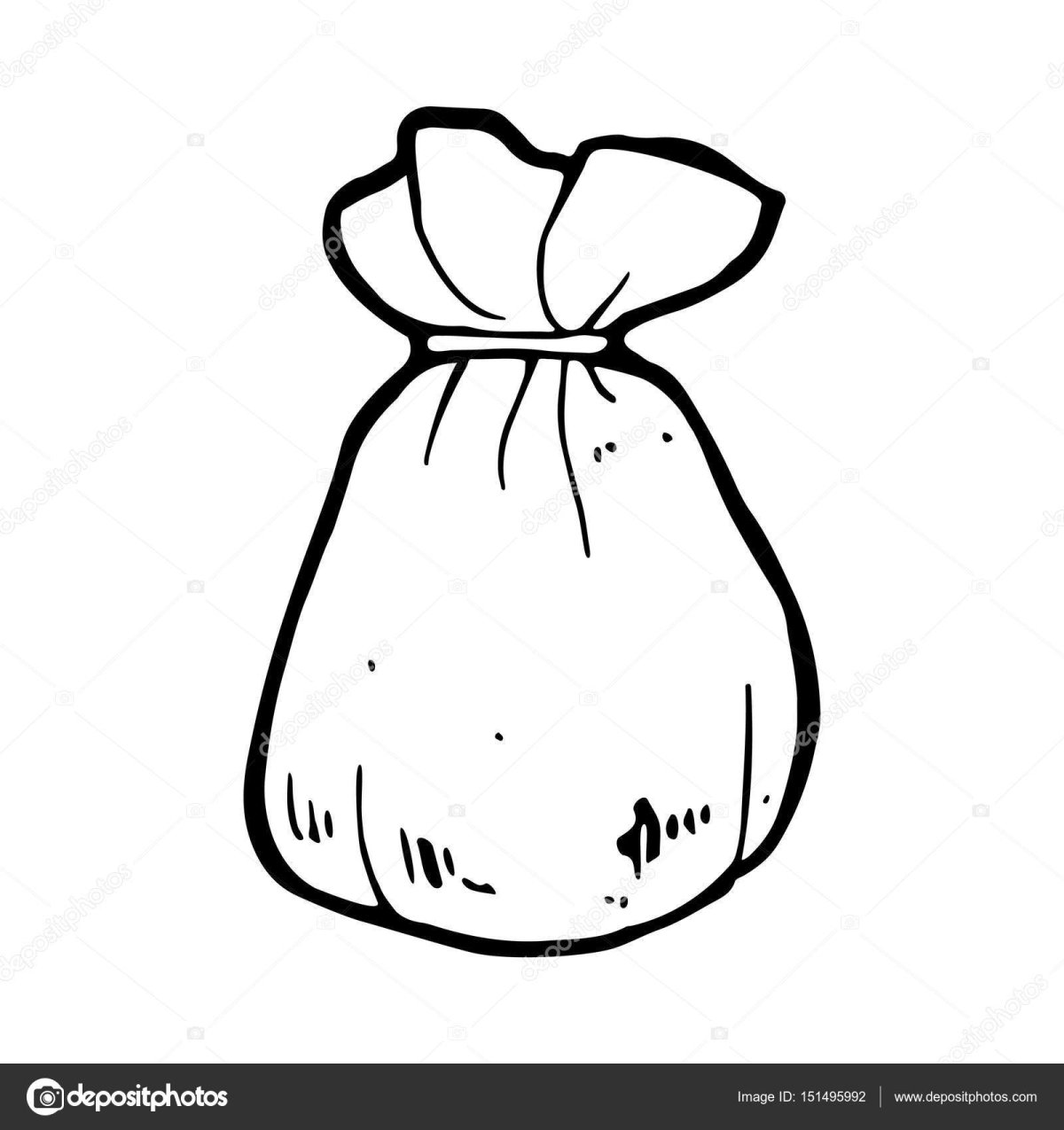 Мешочек мультяшный