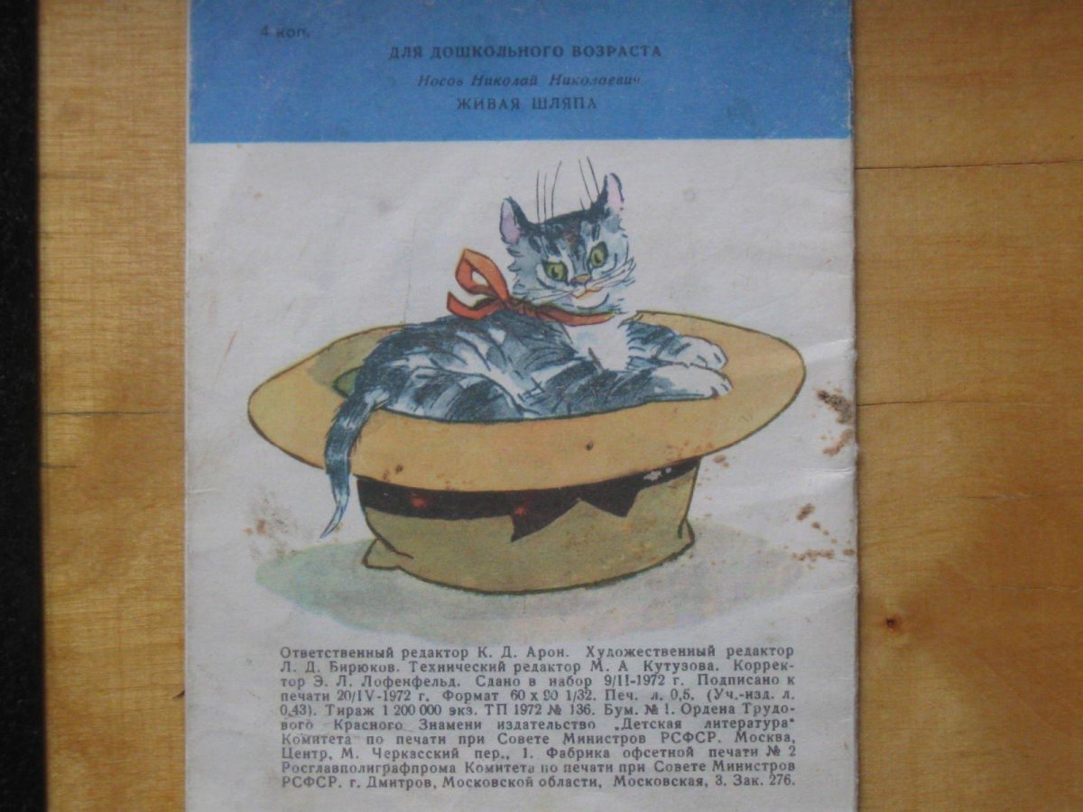 Живая шляпа рисунок