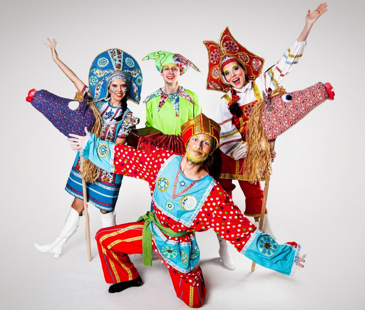 Грим скомороха