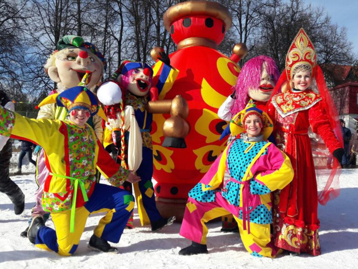 Уличный театр Скоморохи