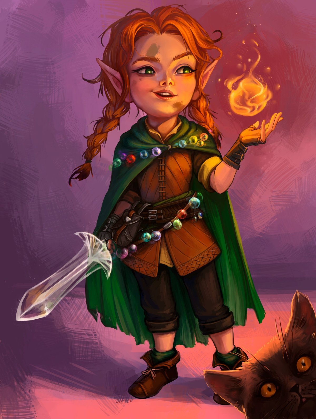 Гном волшебник DND