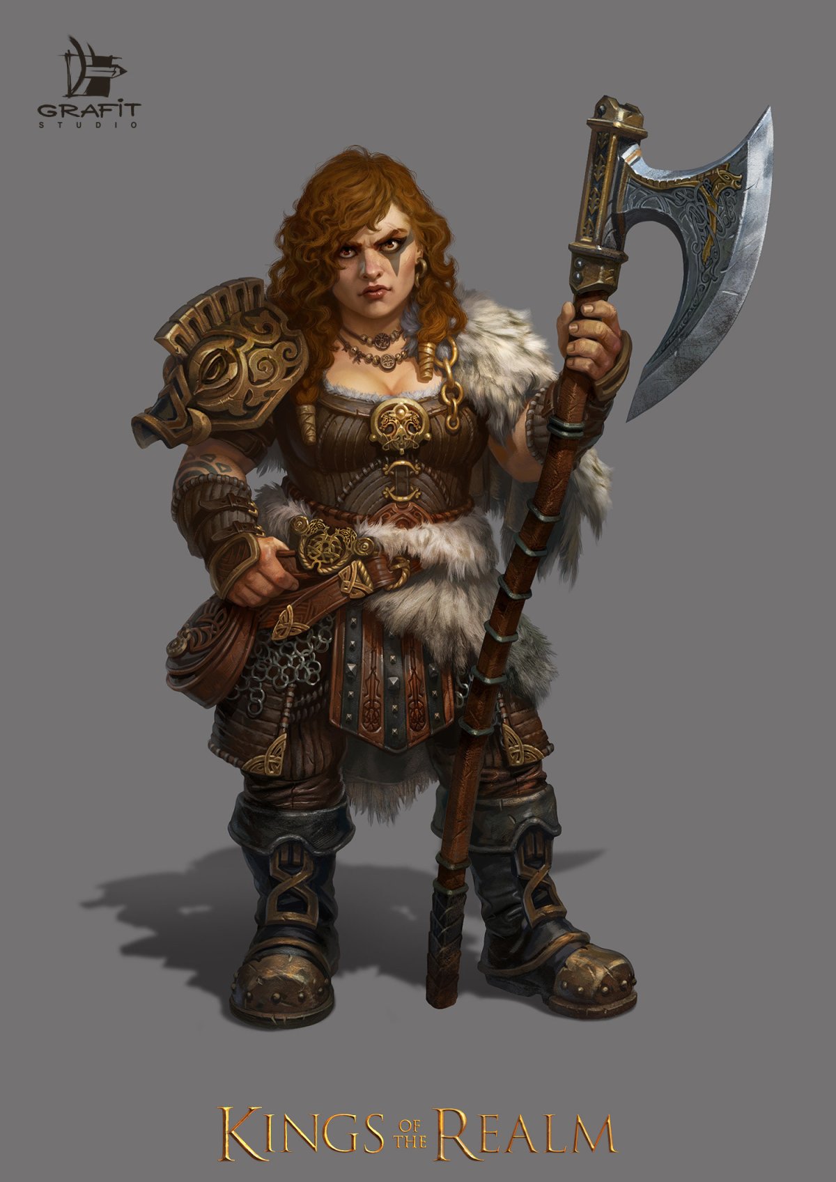 Дварф женщина ДНД