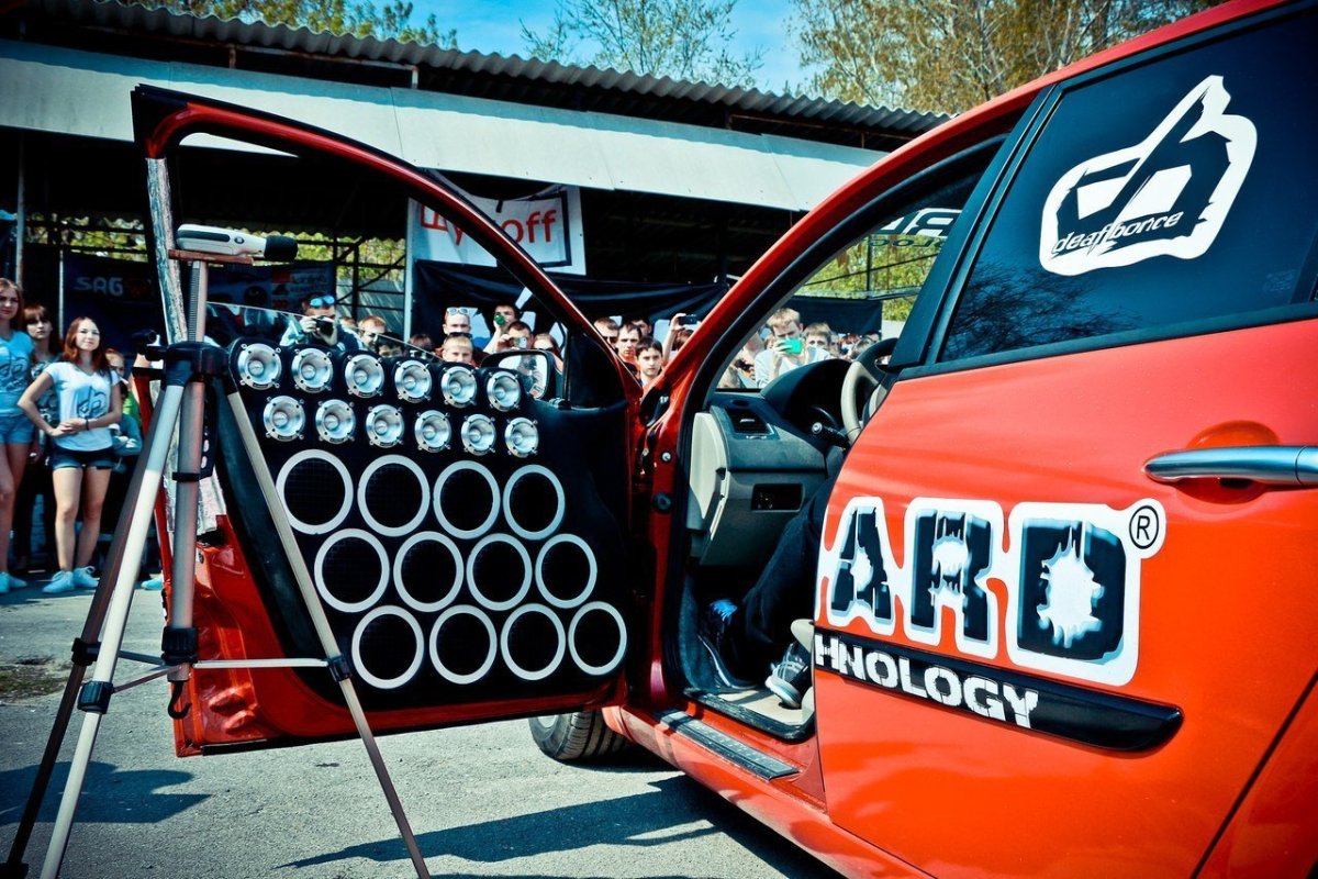 Автозвук фронт Alphard