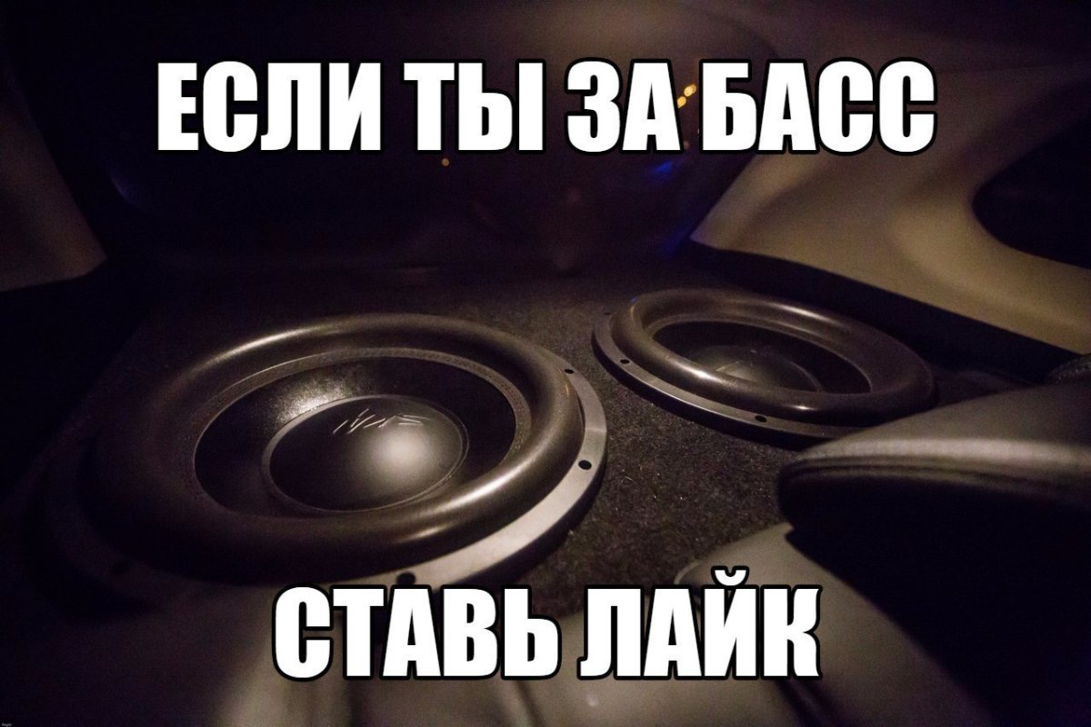 Девушка и сабвуфер