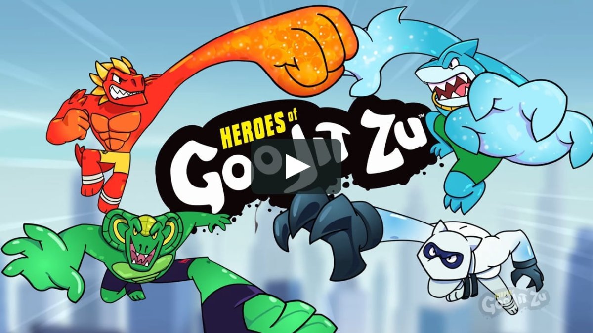 Герои goo jit zu игрушки