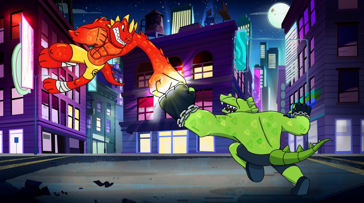 Герои "гуджитсу" goo jit zu