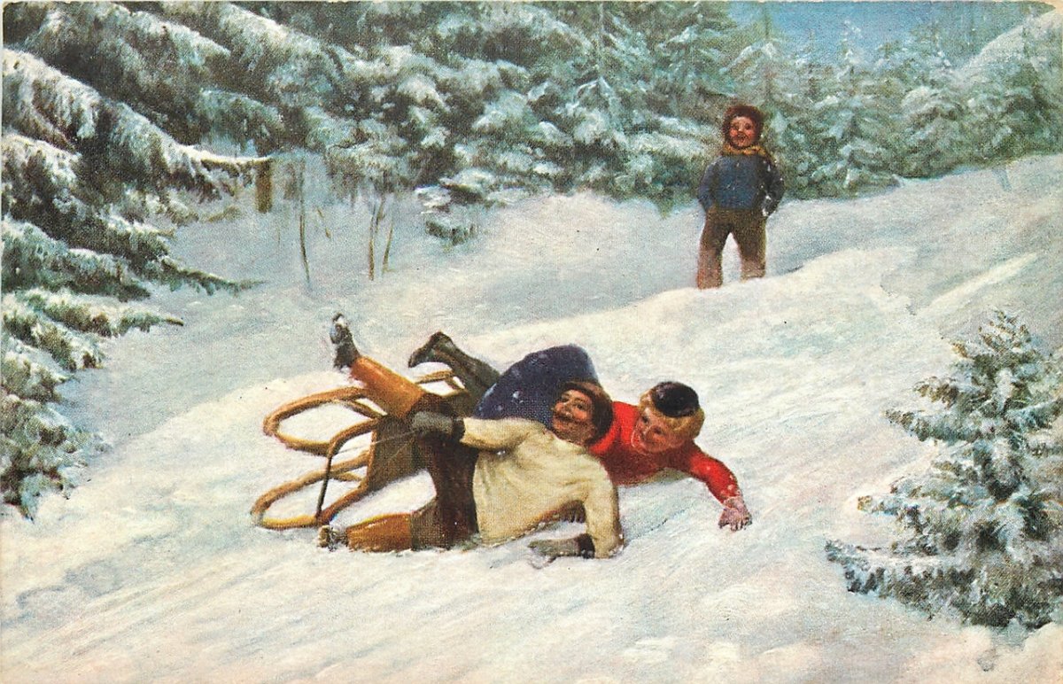 Санки для дошкольников