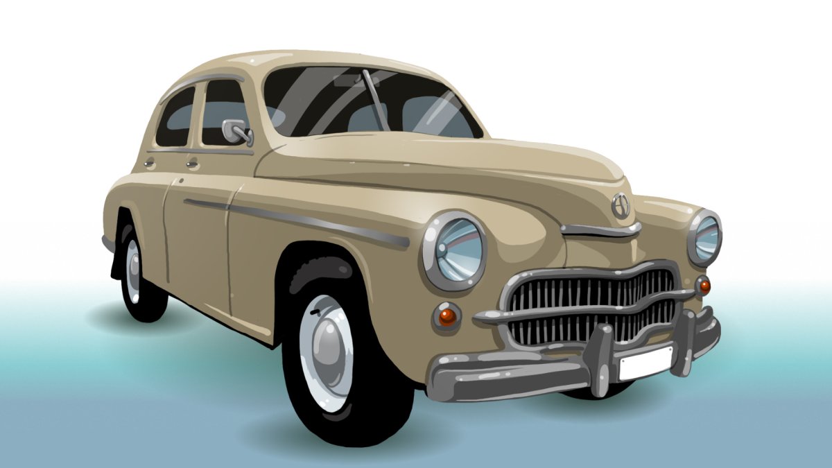 ГАЗ 20 победа 1954 года