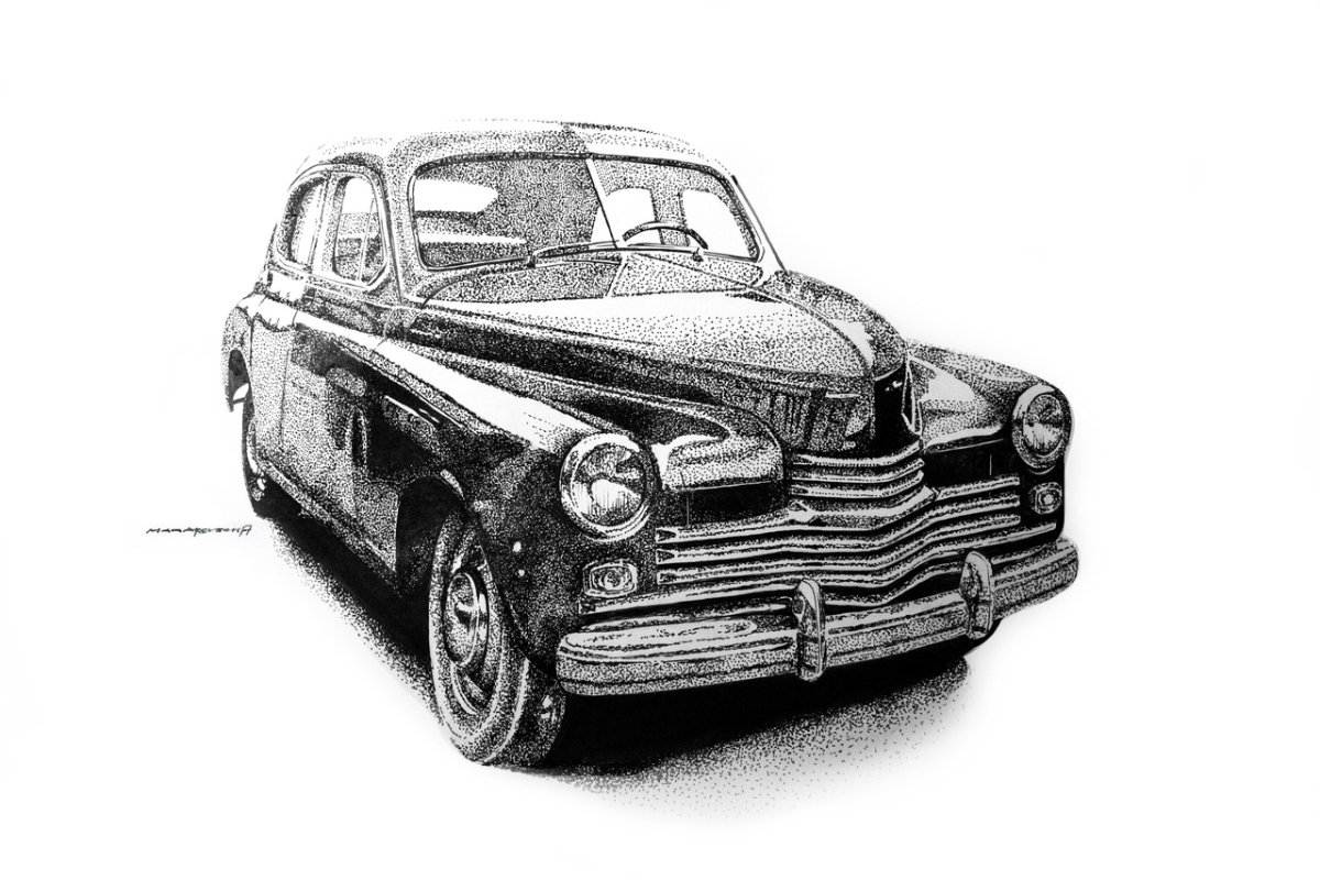 ГАЗ 20 победа 1955