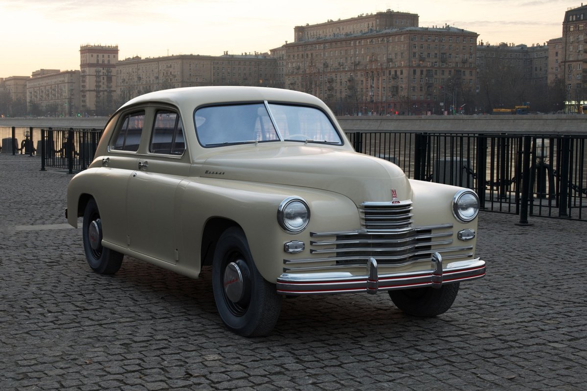 ГАЗ м20 победа бежевая код цвета