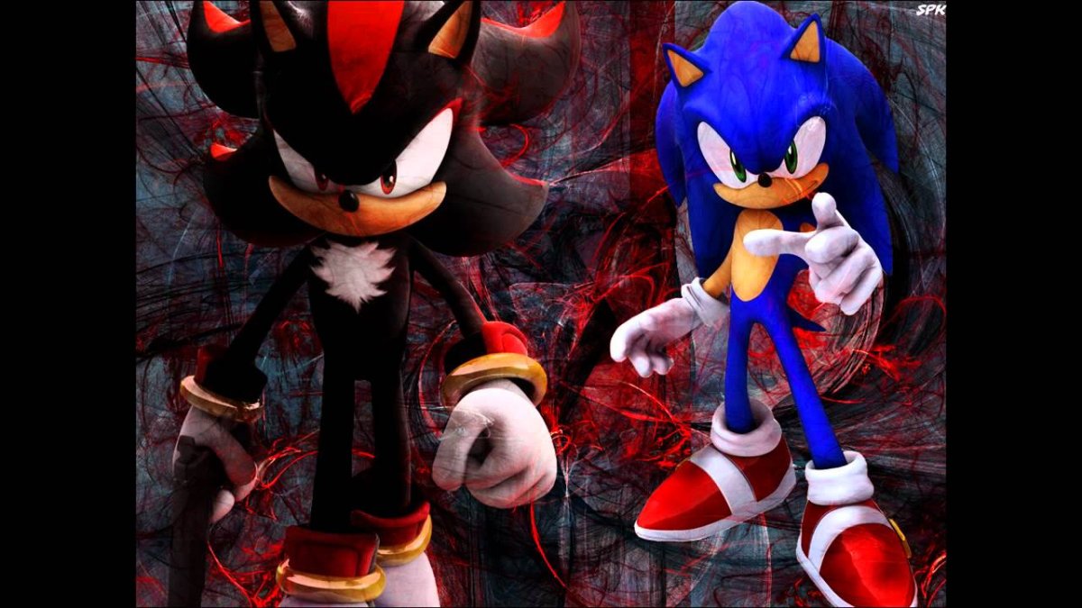 Ёж Шедоу против Соника