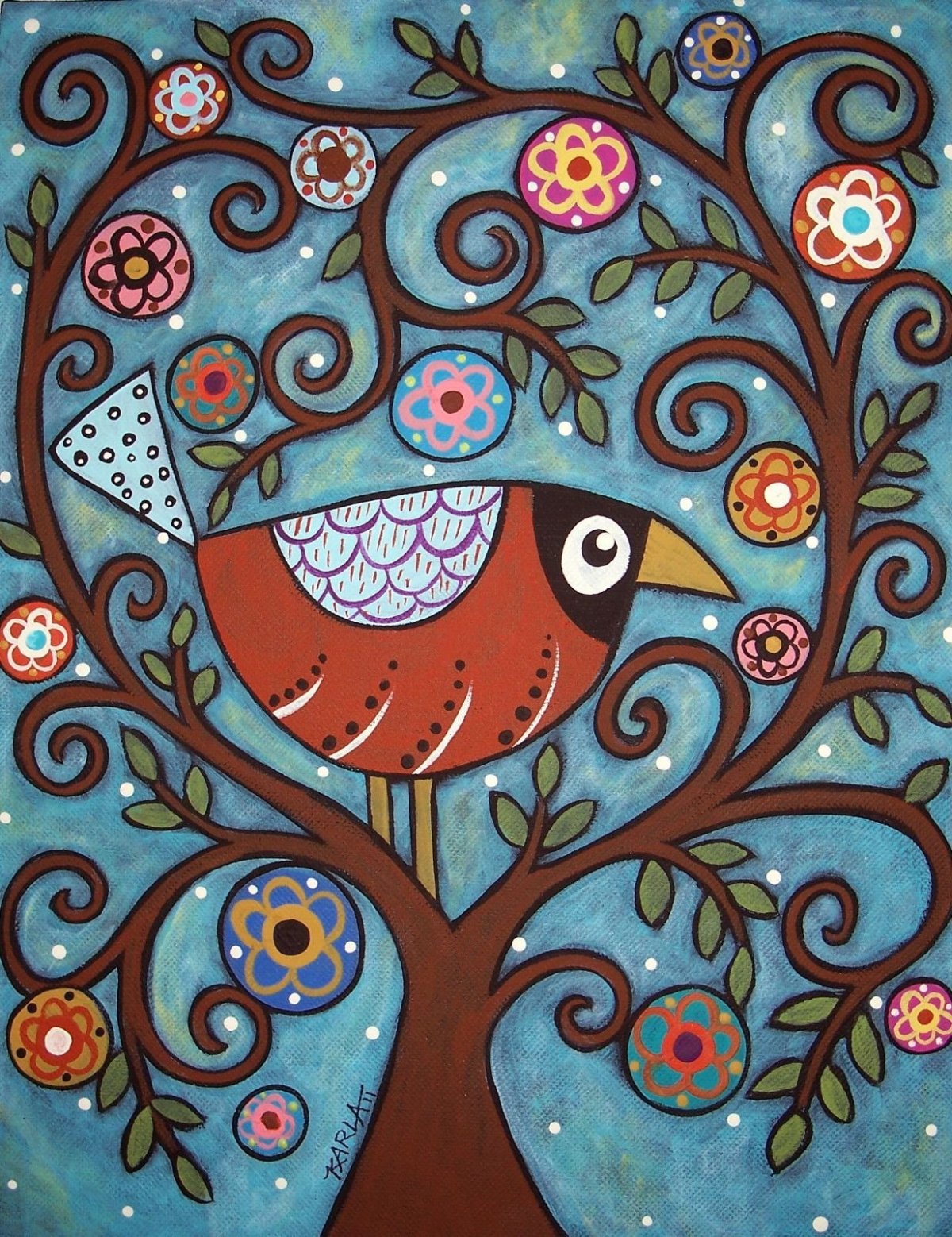 Карла Жерар живопись