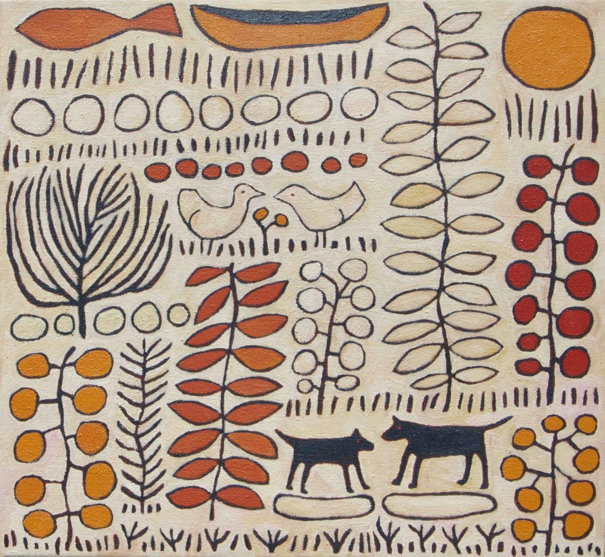 Примитивные узоры