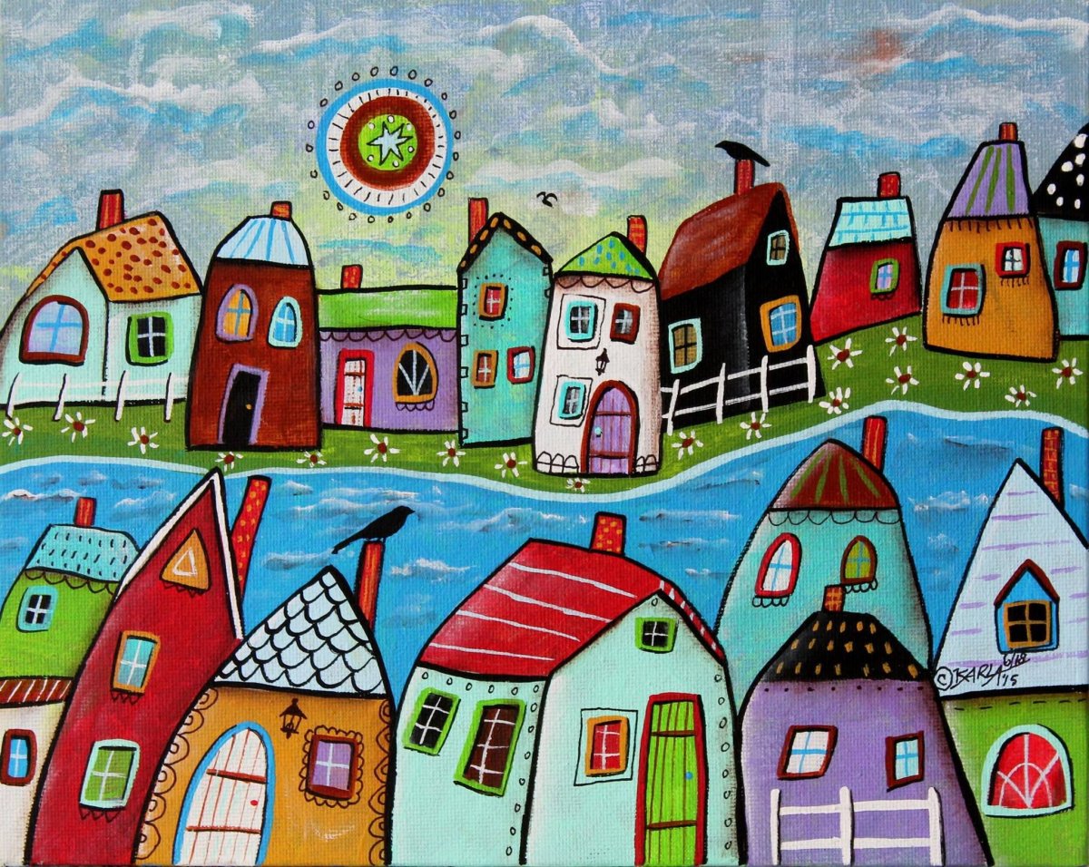 Карла Жерард домики