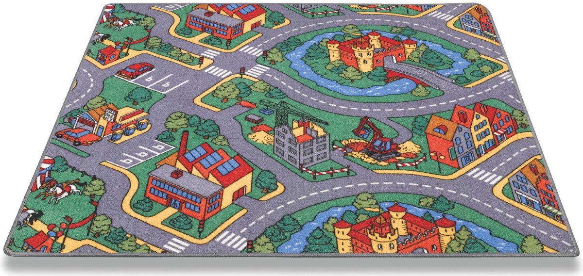 Ковер в виде улицы