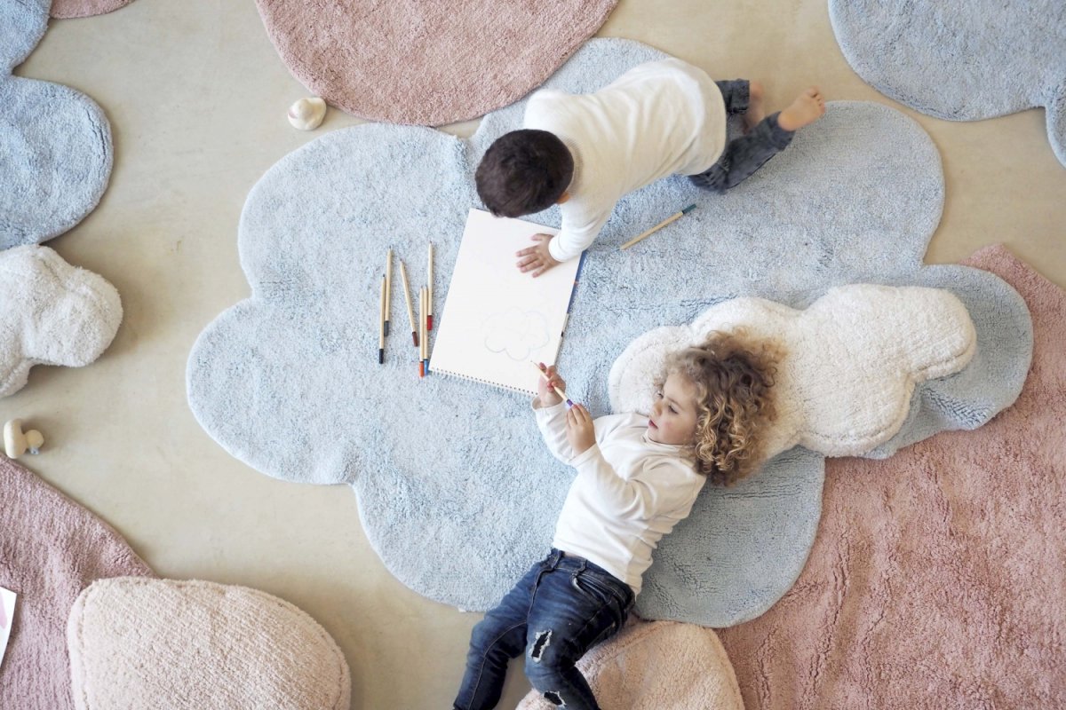 Ковер Lorena canals puffy Dream Blue (110 x 170)