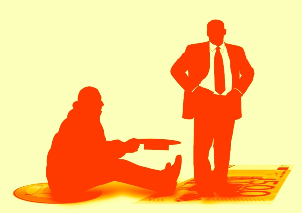 Бедняк мультяшный