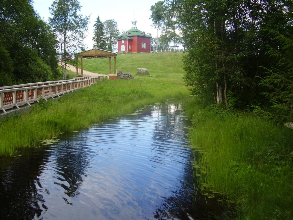 Валдайская возвышенность Исток Волги