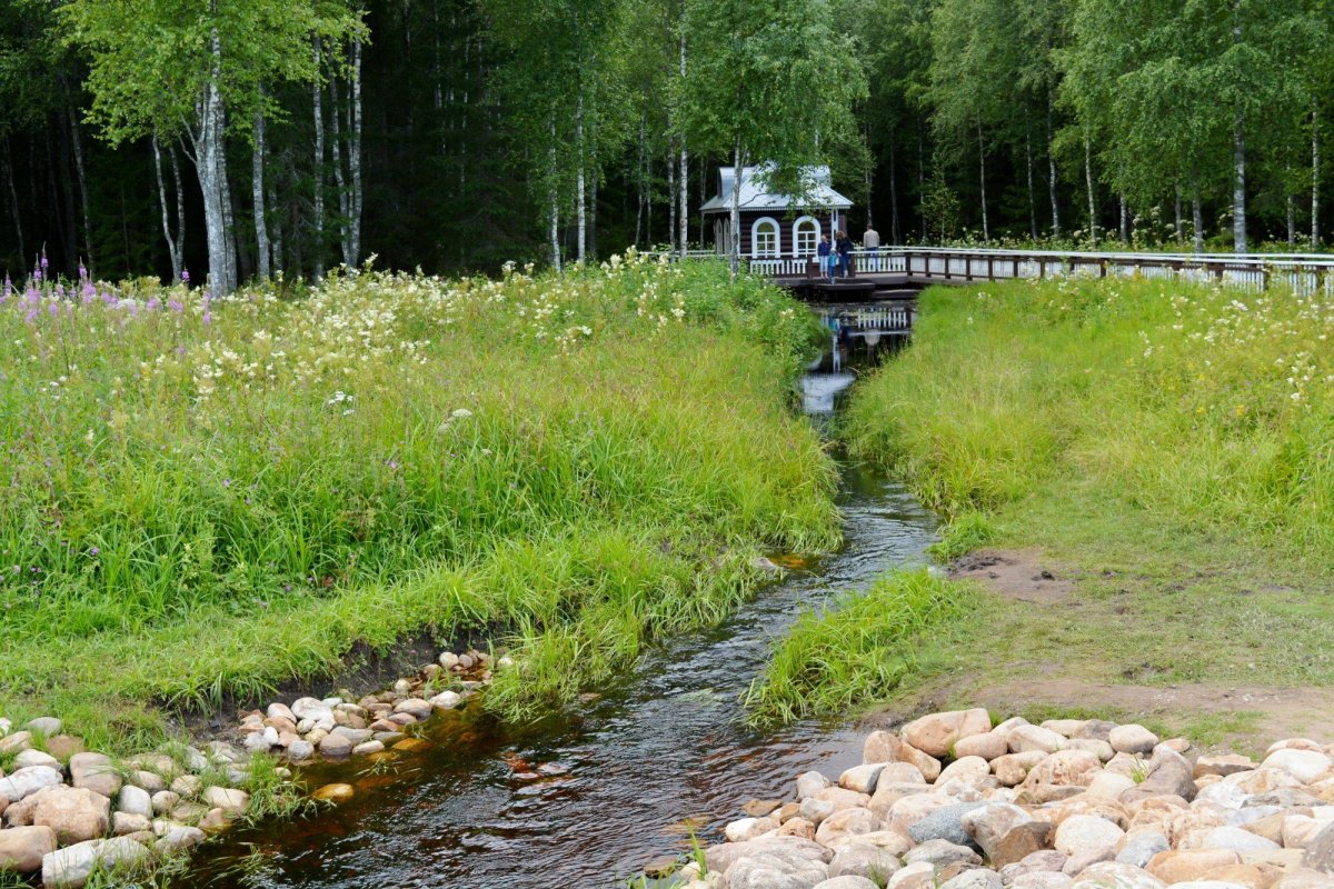 Валдайская возвышенность Исток Волги