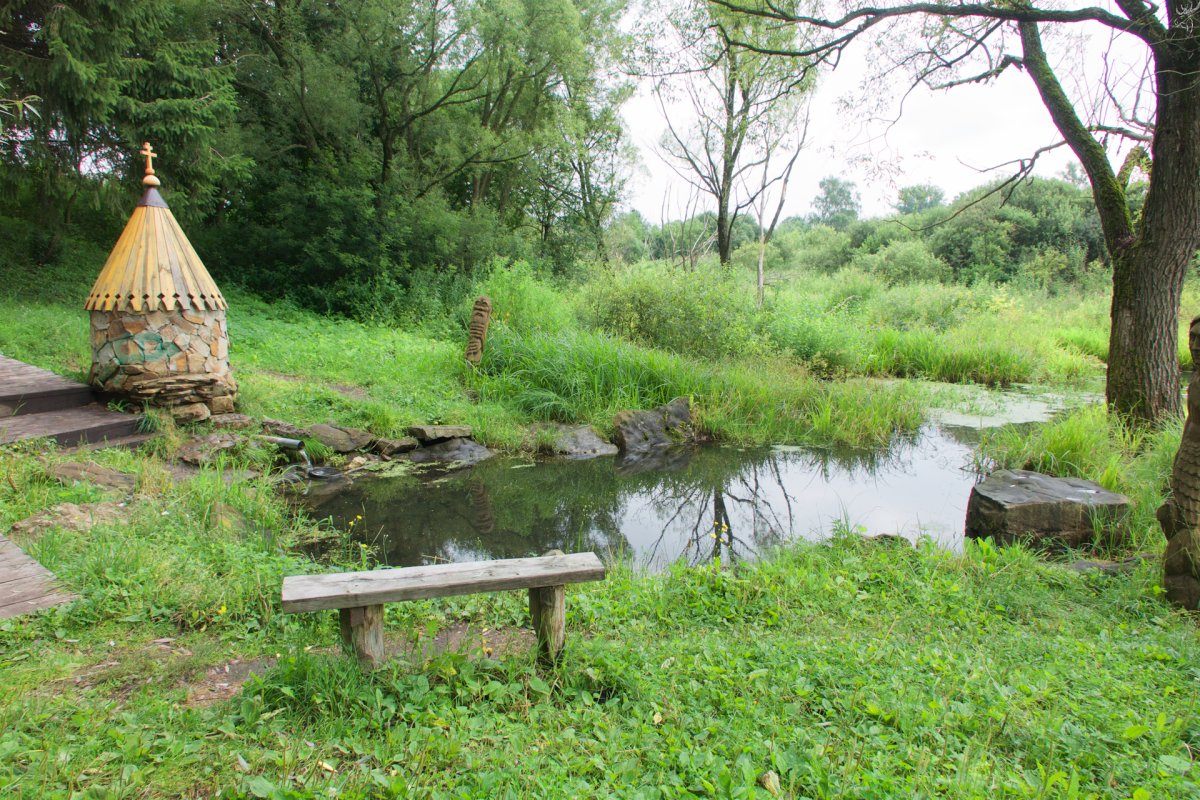 Исток реки Оки Глазуновский район