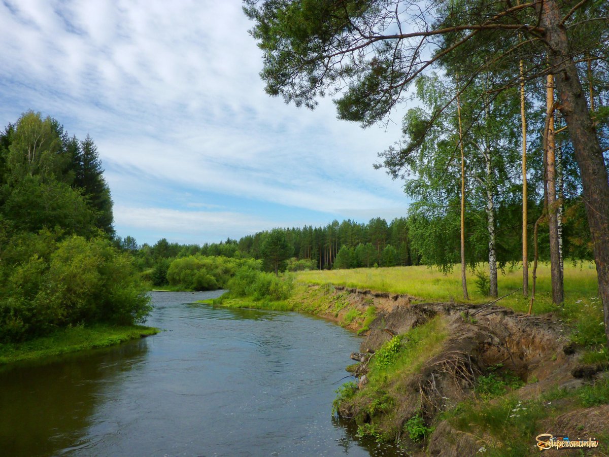 Река Нейва Алапаевск