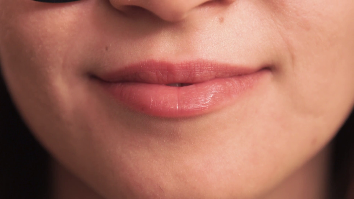 Красивые женские губы без помады фото