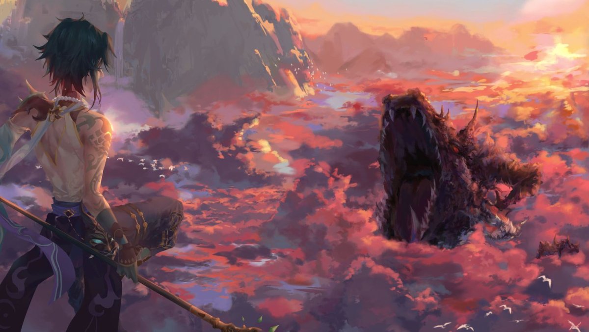 Сяо Геншин фон