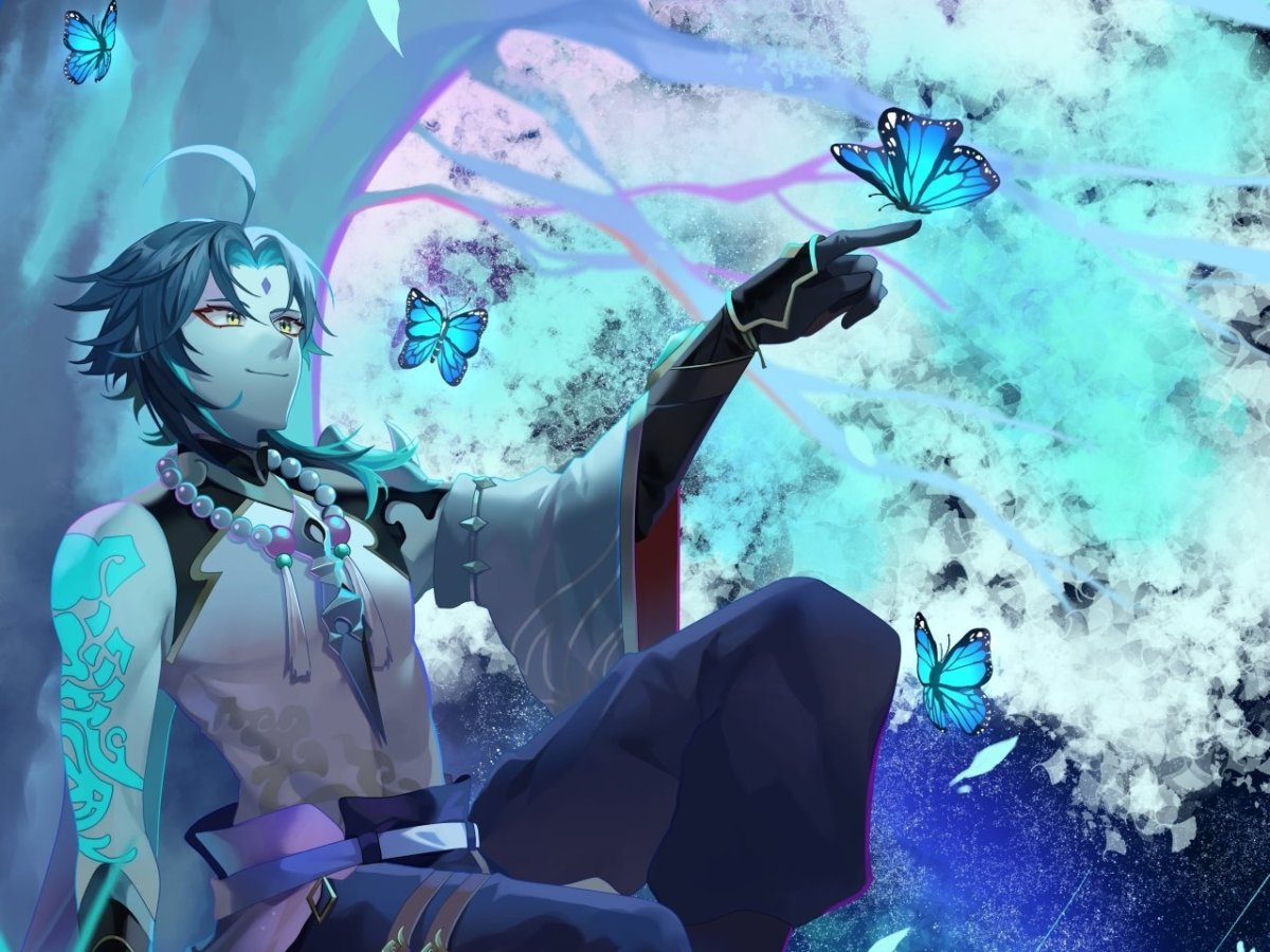 Сяо Геншин Импакт арт