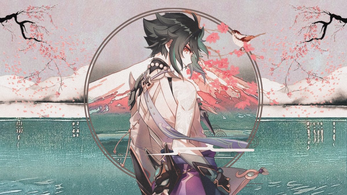 Сяо Геншин Импакт арт