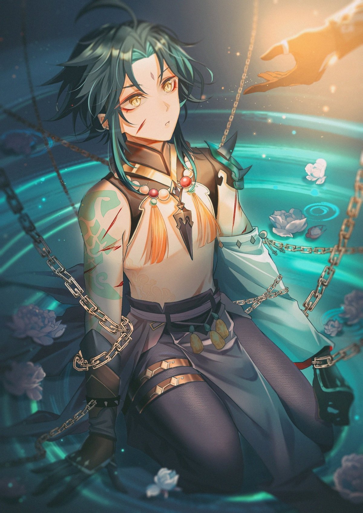 Сяо Геншин арт