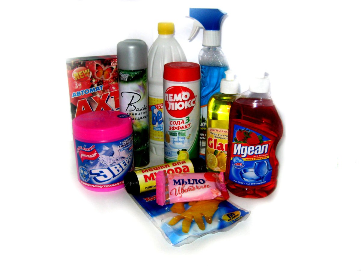 Бытовая химия и лекарства