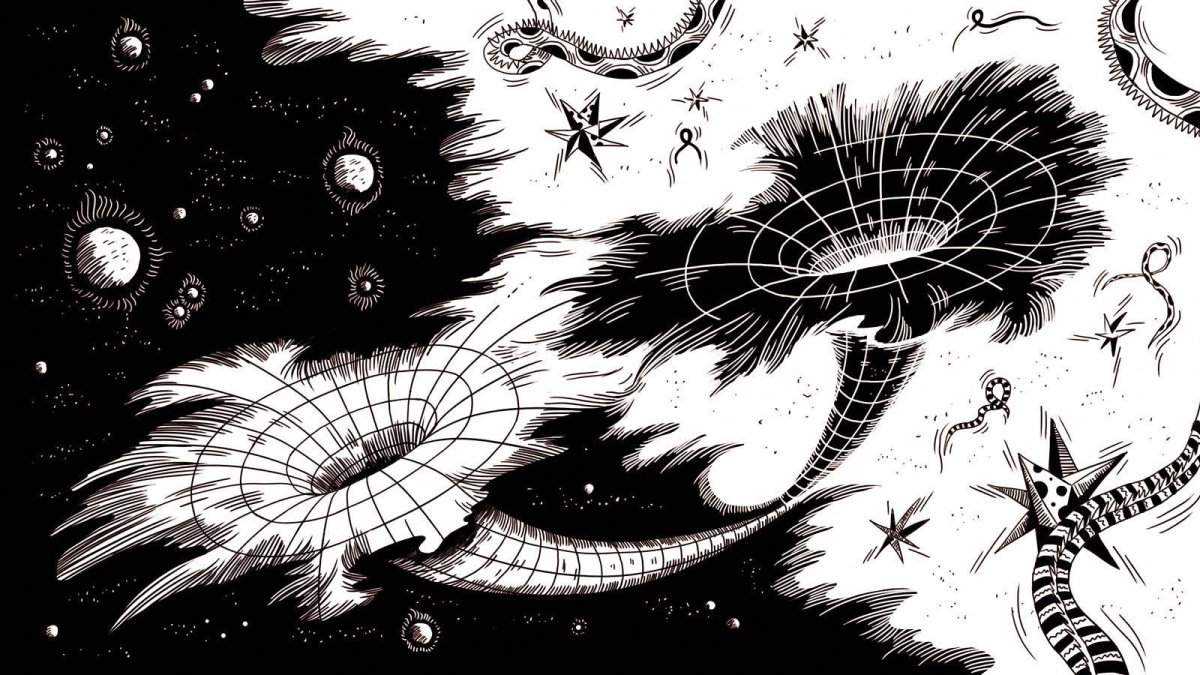 Черная дыра арт