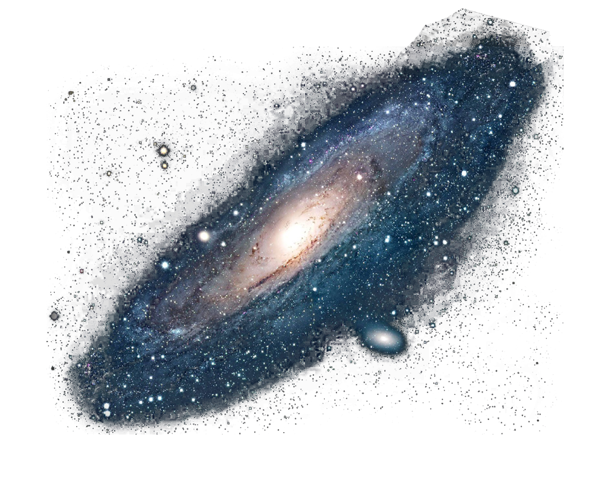 Космос на прозрачном фоне