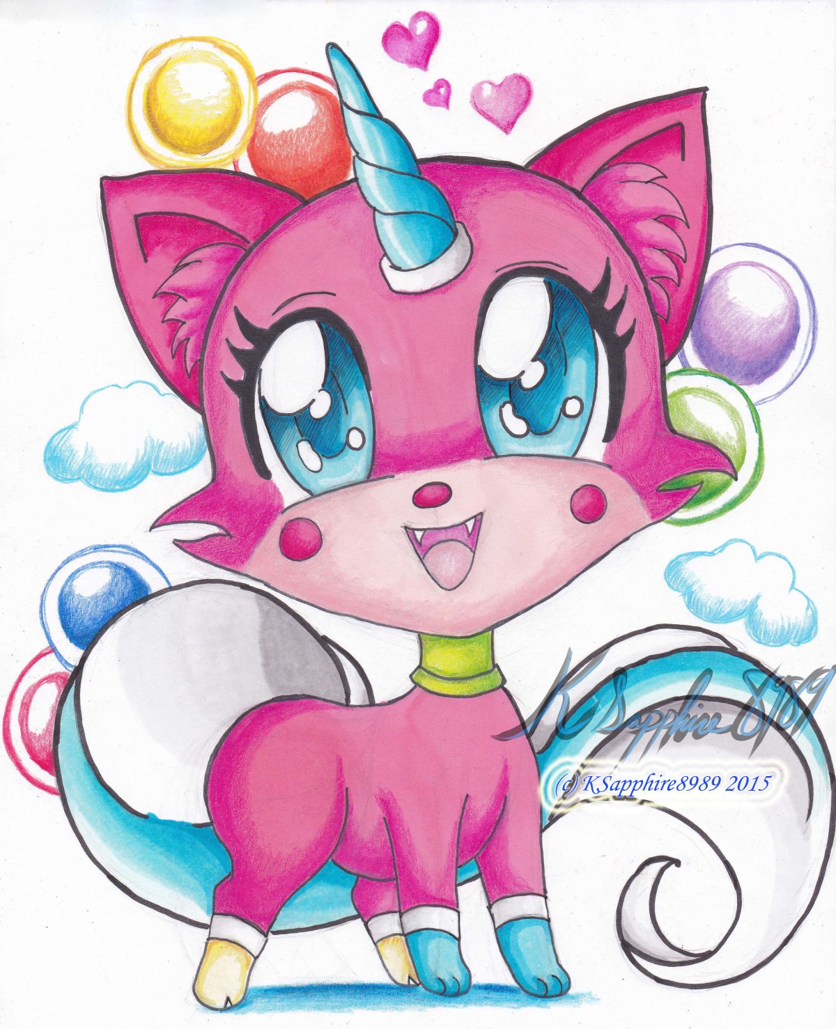 Юникитти арты аниме