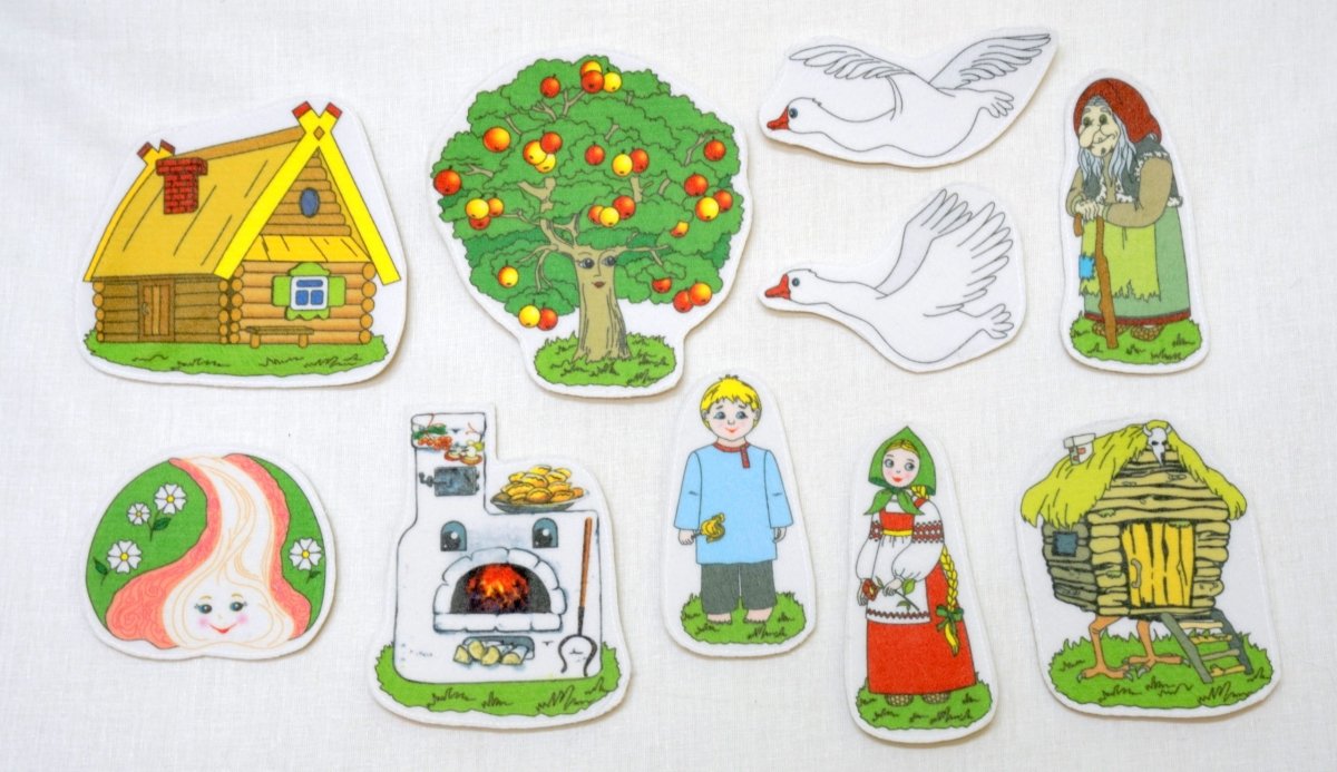 Сказка гуси лебеди