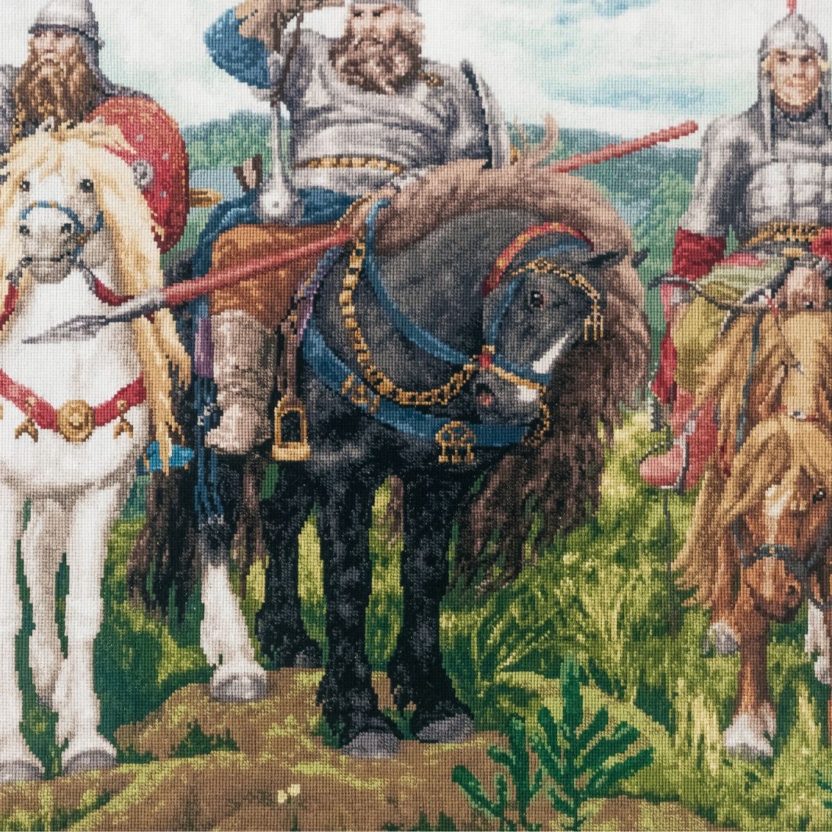 Васнецов богатыри Былинщики