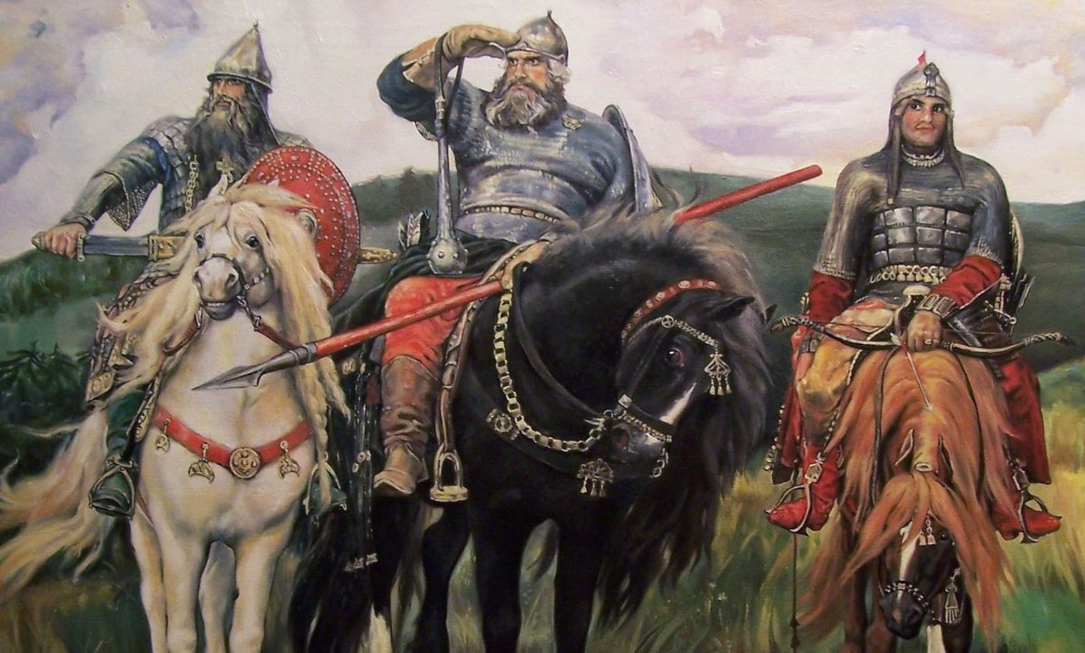 Виктор Васнецов три богатыря
