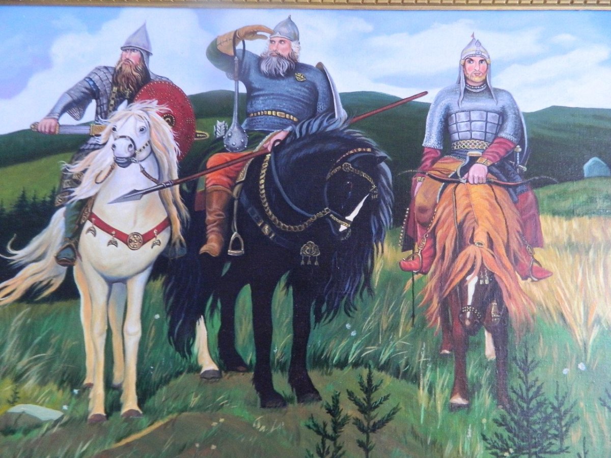 Третьяковская галерея три богатыря Васнецов