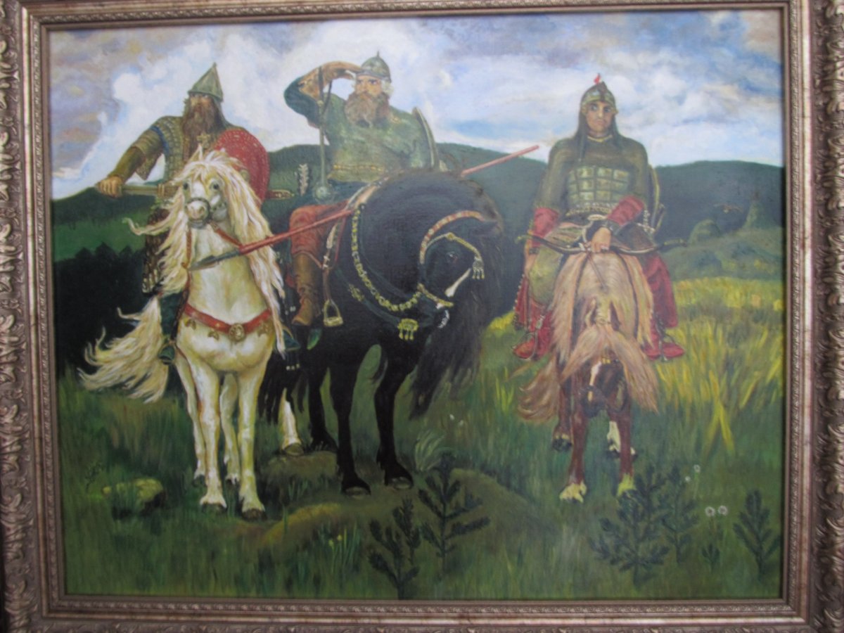Три богатыря Васнецов
