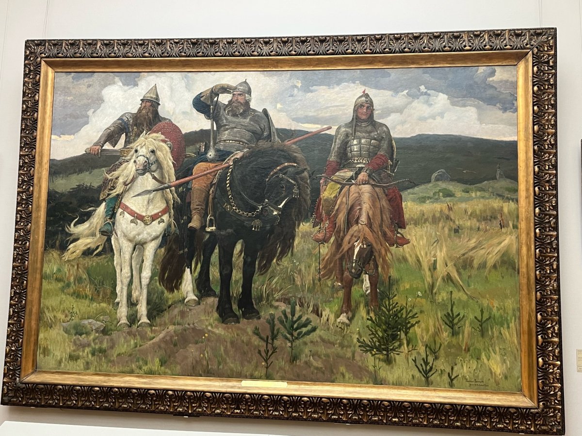 Виктор Васнецов три богатыря