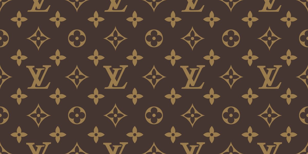 Узор Monogram Louis Vuitton