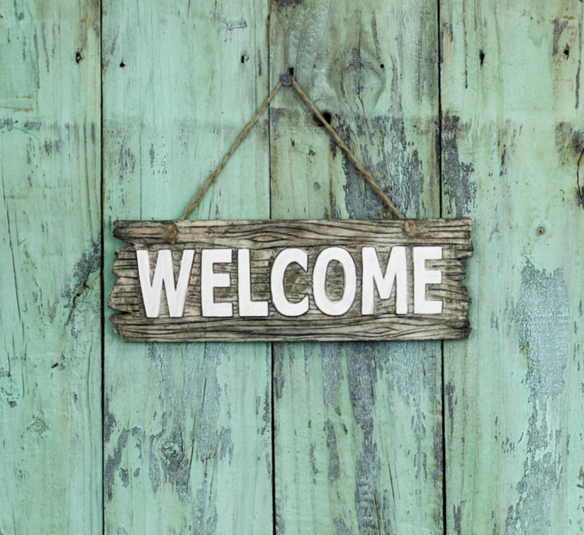 Современная картинка Welcome