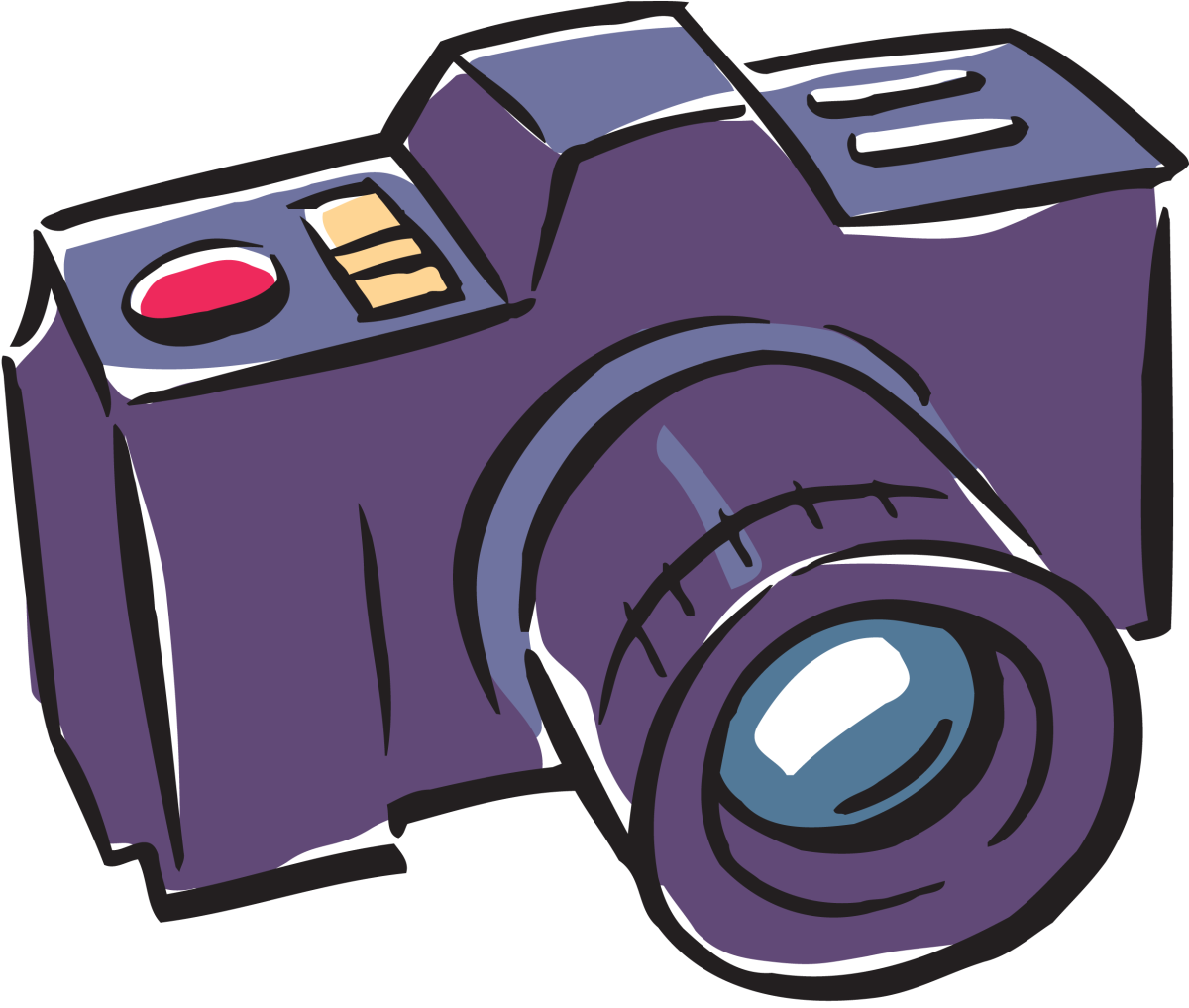 Иконка фотоаппарат красивая