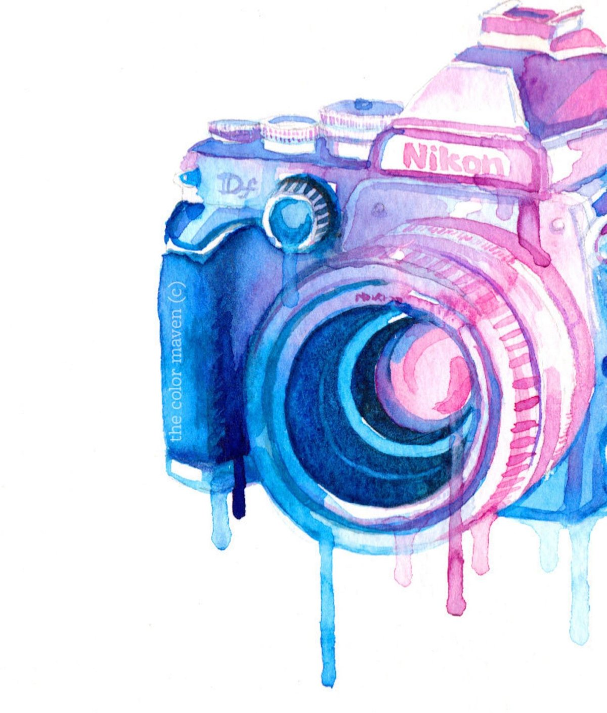 Фотоаппарат квадратный рисунок