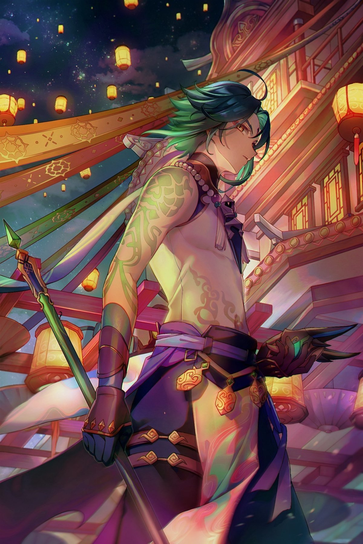 Сяо Геншин арт