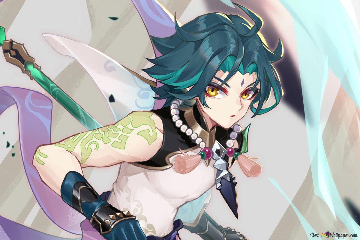 Сяо Геншин арт