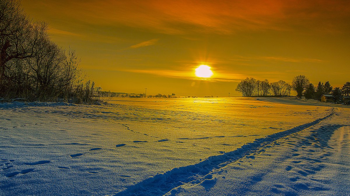 Солнечный зимний день