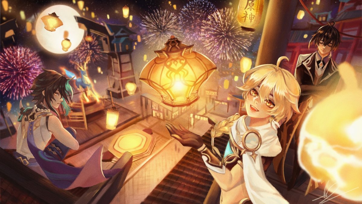 Геншин персонажи Сяо