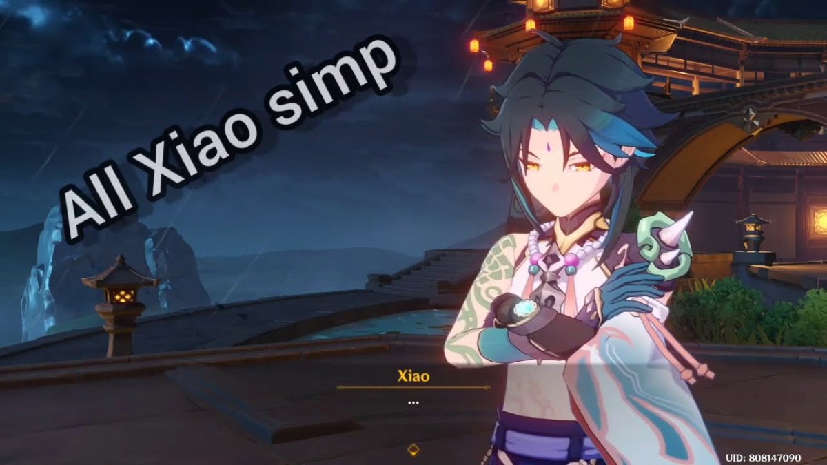 Сяо Постер Genshin Impact