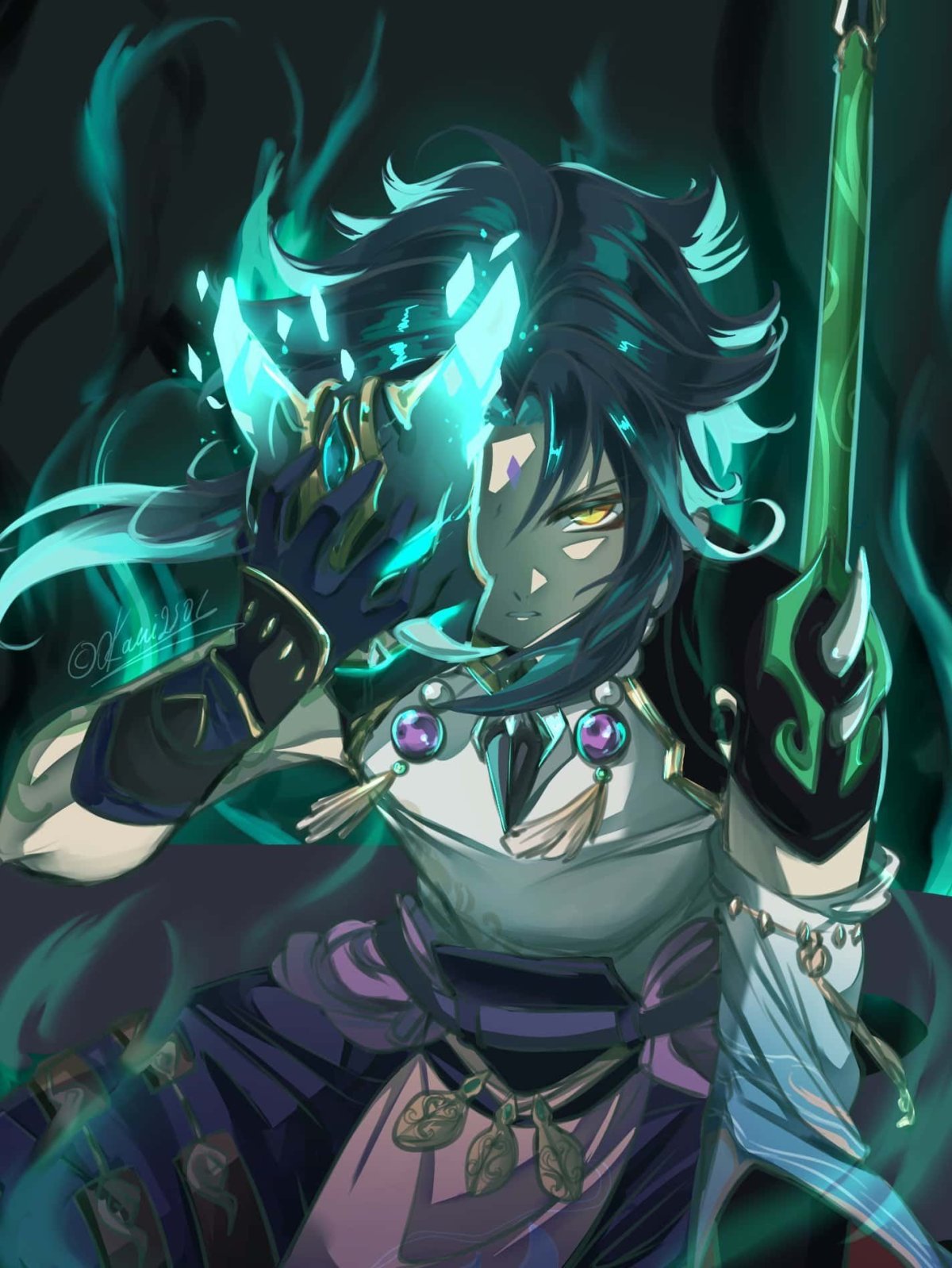 Босациус и Сяо арты